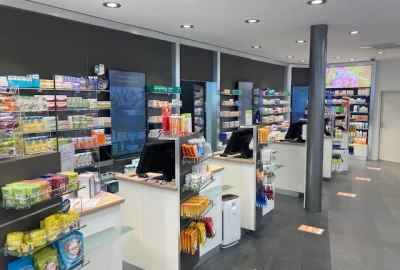 Bahnhofapotheke Innenansicht